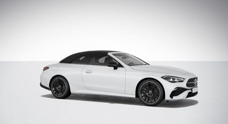 Grå (opalitvit bright) Ny 2024 Mercedes CLE200 AMG Cab | 757 200 kr (Lite dyr) - Bild 1/2