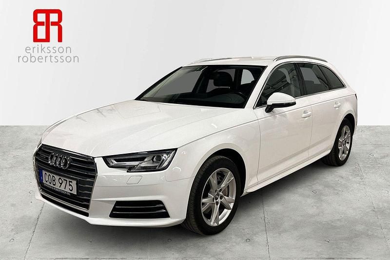 Vit Begagnad 2016 Audi A4 Kombi | 229 900 kr (Lite dyr) - Bild 1/4