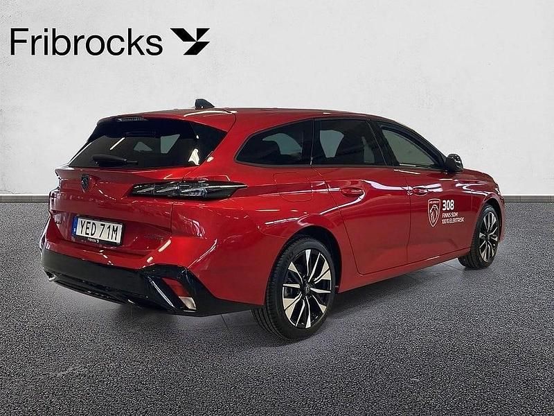 Begagnad Peugeot 408 GT GT 131 HK (96 kW) 2023 Vit Halvkombi