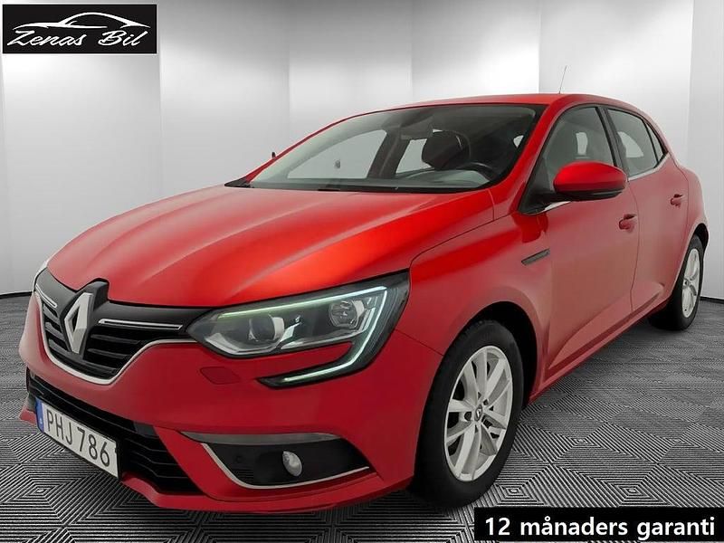 Röd Begagnad 2017 Renault Mégane IV Halvkombi | 79 900 kr (Marknadspris) - Bild 1/4