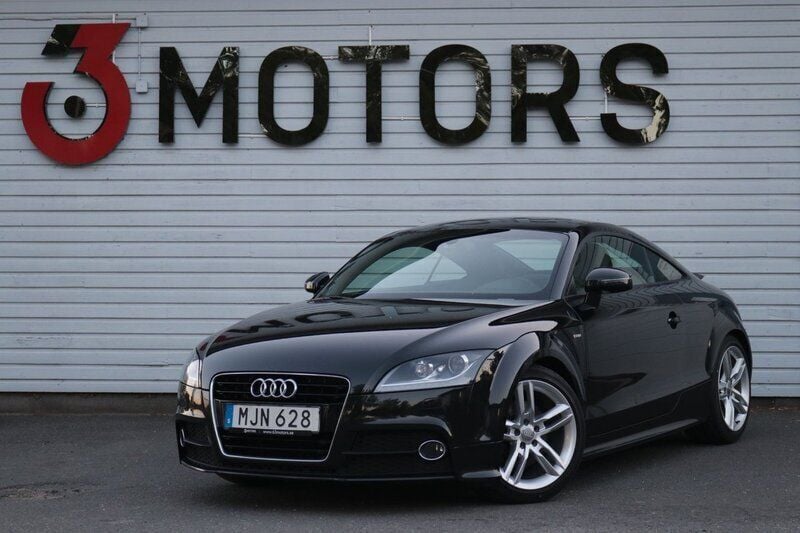 Svart Begagnad 2014 Audi TT S-Line Sportkupé | 189 900 kr (Marknadspris) - Bild 1/4