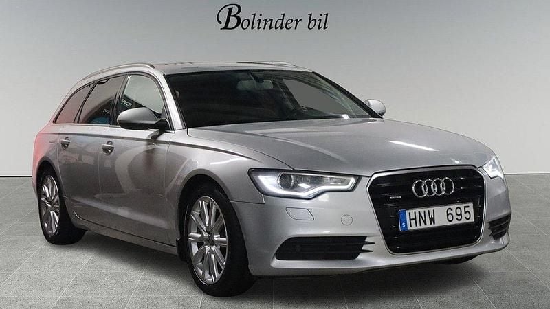 Silver Begagnad 2012 Audi A6 Proline Kombi | 129 800 kr (Marknadspris) - Bild 1/4