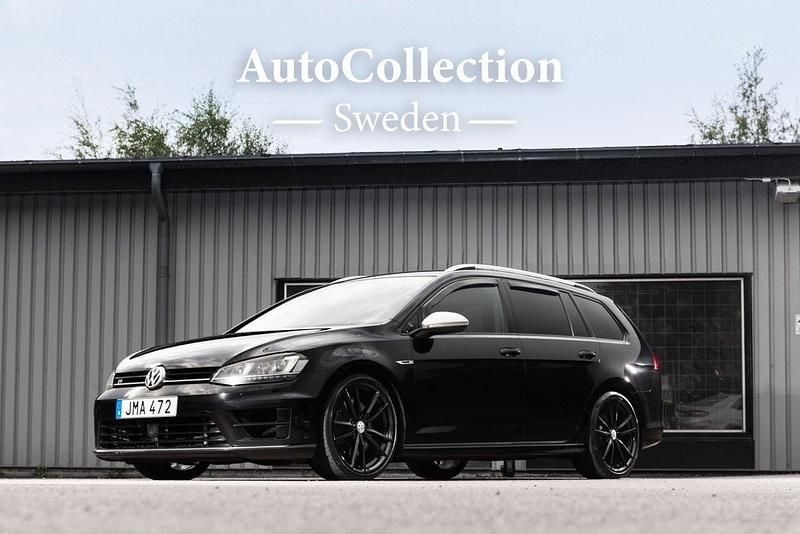 Svart Begagnad 2015 VW Golf VII R Kombi | 209 000 kr (Lite dyr) - Bild 1/4