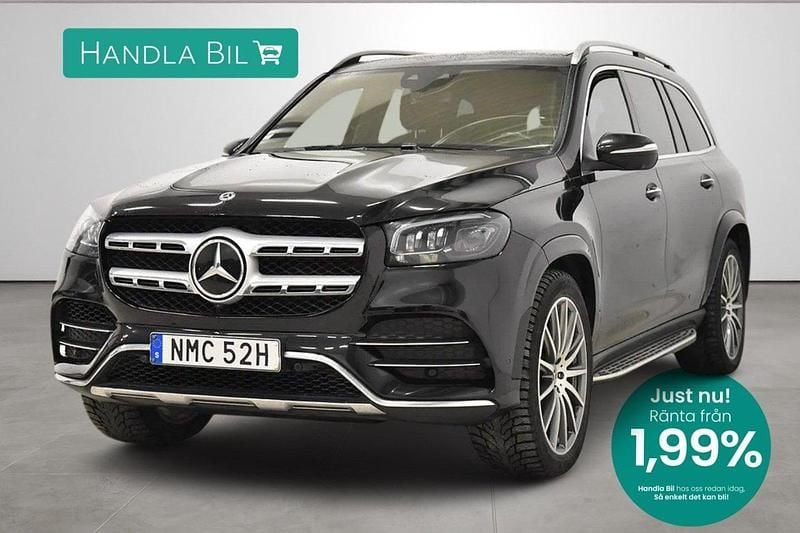 Svart Begagnad 2020 Mercedes GLS400 AMG SUV | 719 900 kr (Bra pris) - Bild 1/3