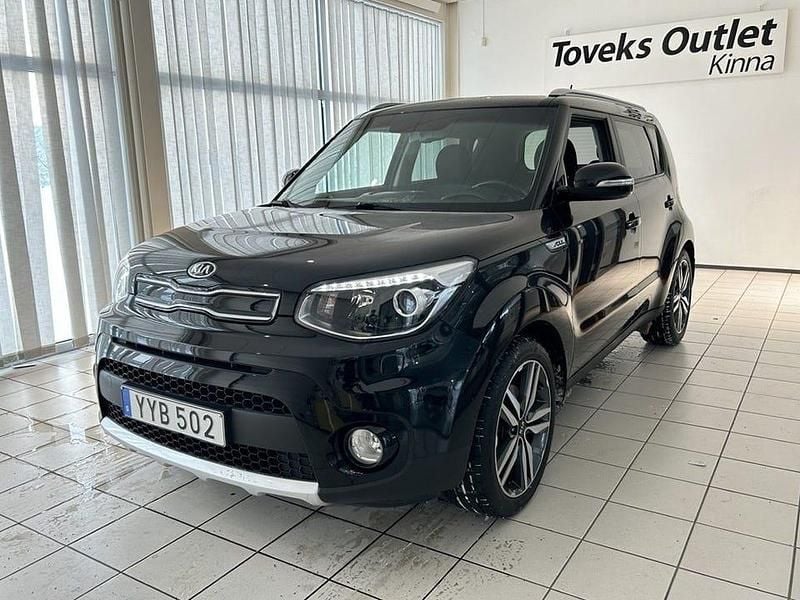 Svart Begagnad 2018 Kia Soul SUV | 149 900 kr (Marknadspris) - Bild 1/4