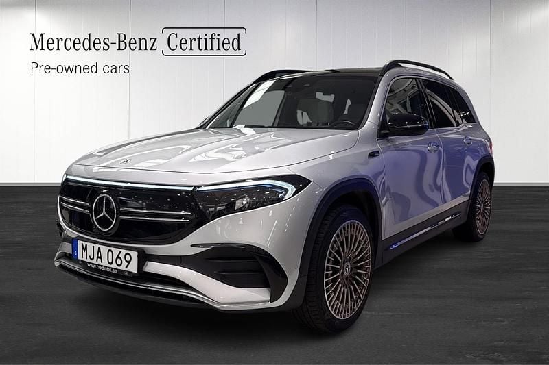 Silver Begagnad 2023 Mercedes EQB300 SUV | 379 900 kr (Marknadspris) - Bild 1/4