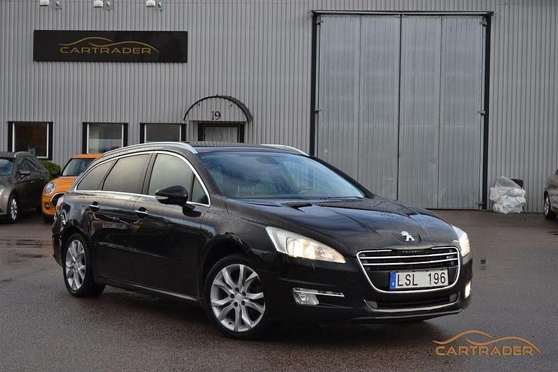 Svart Begagnad 2011 Peugeot 508 Kombi | 44 900 kr (Marknadspris) - Bild 1/4