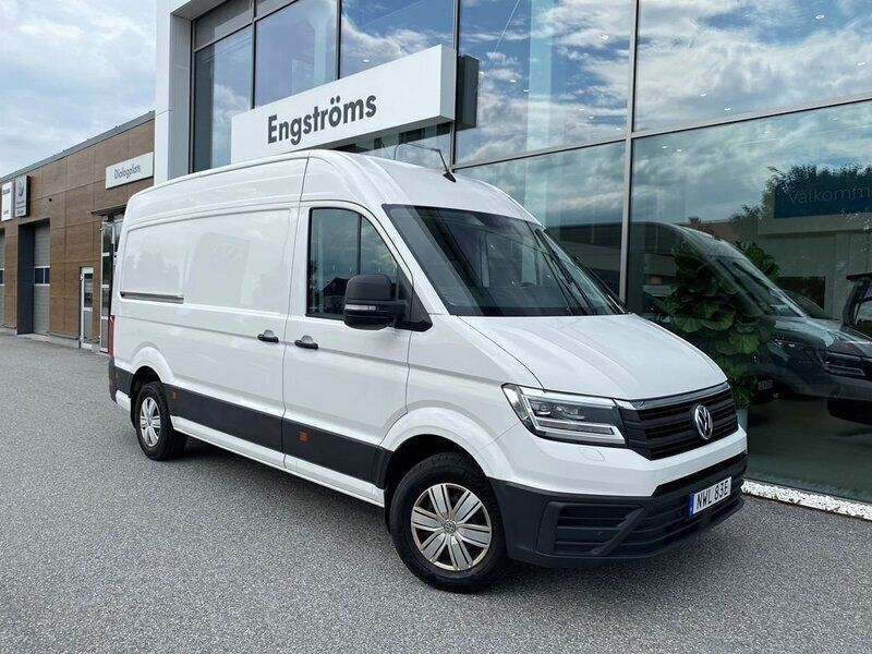 Vit (candywhite) Begagnad 2020 VW Crafter Van | 369 000 kr (Bra pris) - Bild 1/4