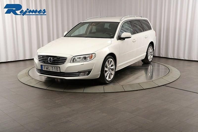 Vit Begagnad 2015 Volvo V70 Standard Kombi | 229 800 kr - Bild 1/4