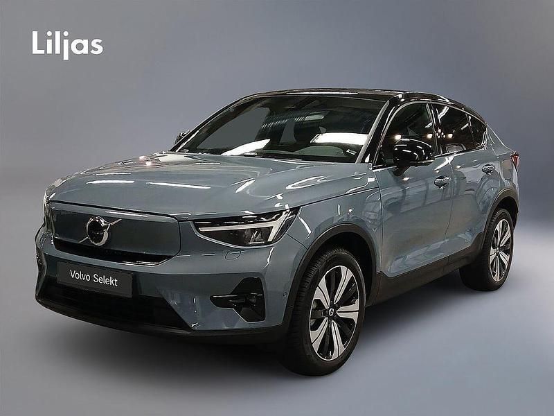 Grå Begagnad 2022 Volvo EC40 SUV | 379 000 kr (Marknadspris) - Bild 1/4