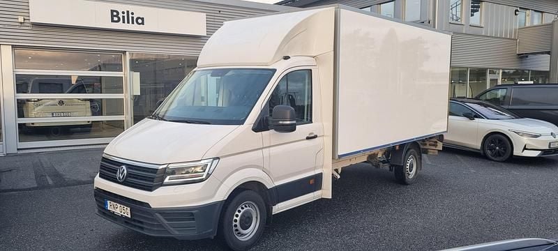 Vit Begagnad 2022 VW Crafter Van | 339 900 kr (Bra pris) - Bild 1/4