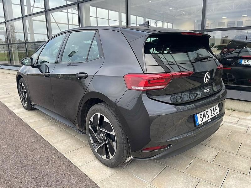 Begagnad VW ID.3 Pro Performance 150 kW (204 HK) 2020 Mörkgrå Halvkombi