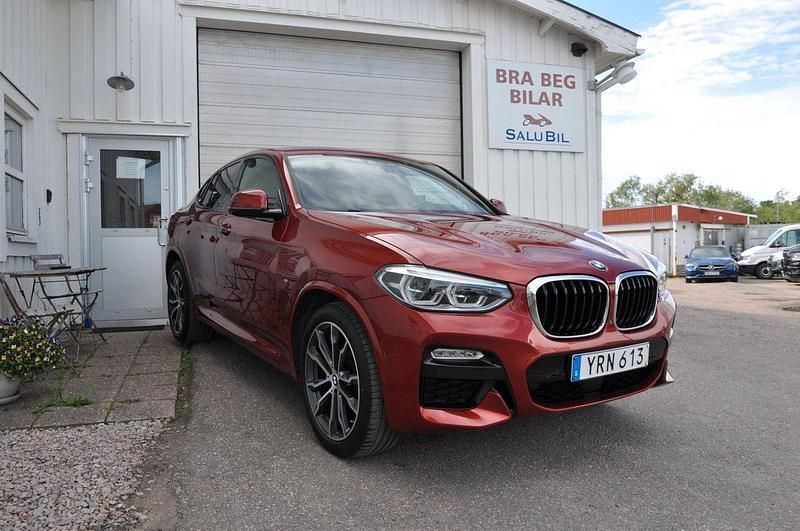 Röd Begagnad 2018 BMW X4 M Sport SUV | 425 000 kr (Dyr) - Bild 1/4