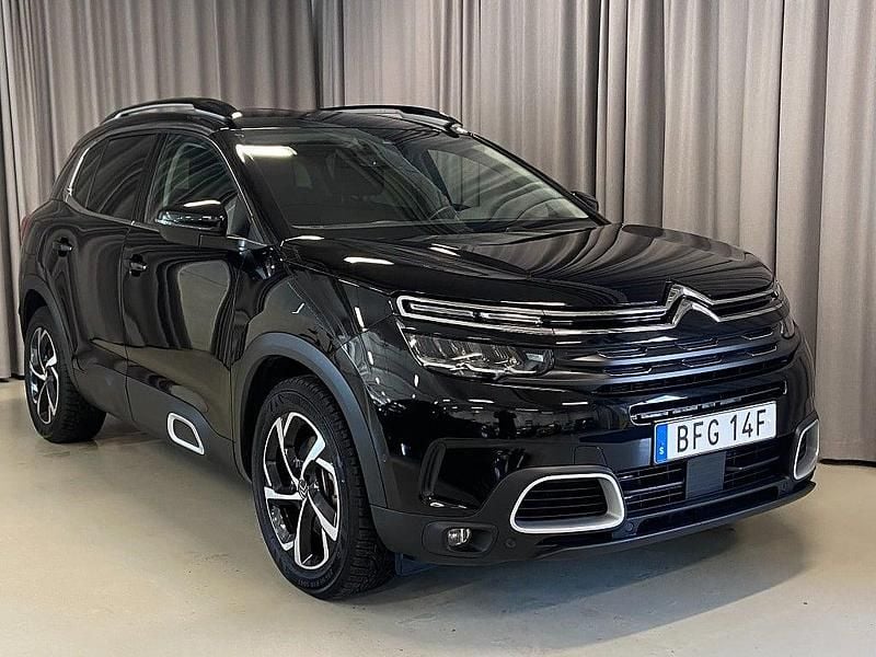 Svart Begagnad 2021 Citroën C5 Aircross Feel SUV | 249 900 kr (Marknadspris) - Bild 1/4