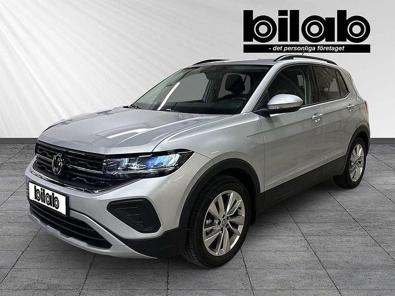 Silver (reflex silver metallic) Begagnad 2024 VW T-Cross Edition SUV | 245 000 kr (Dyr) - Bild 1/4