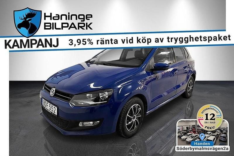 Blå Begagnad 2010 VW Polo Halvkombi | 99 995 kr (Lite dyr) - Bild 1/2