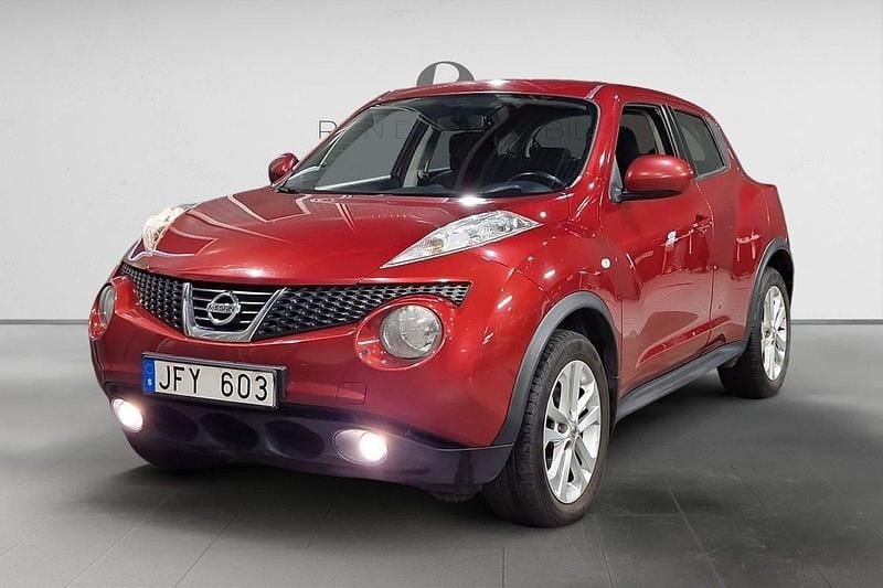 Mörkröd Begagnad 2013 Nissan Juke Acenta SUV | 74 900 kr (Bra pris) - Bild 1/3