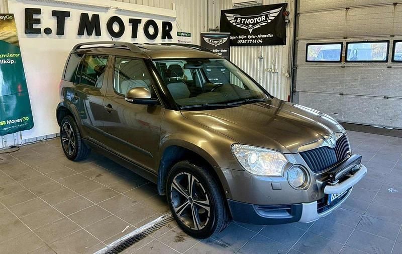 Mörkbrun Begagnad 2010 Skoda Yeti Experience SUV | 39 900 kr (Bra pris) - Bild 1/4
