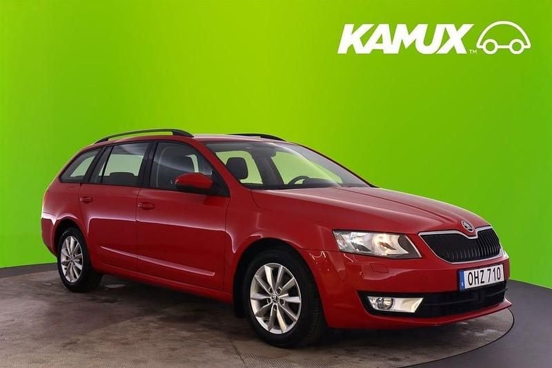 Begagnad Skoda Octavia Ambition 116 HK (85 kW) 2017 Röd Kombi