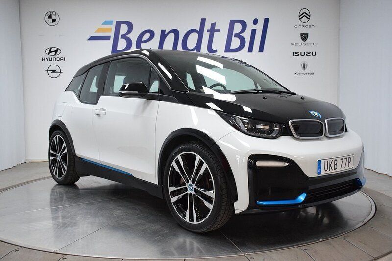 Vit Begagnad 2019 BMW i3 Comfort Edition Halvkombi | 179 500 kr (Marknadspris) - Bild 1/3