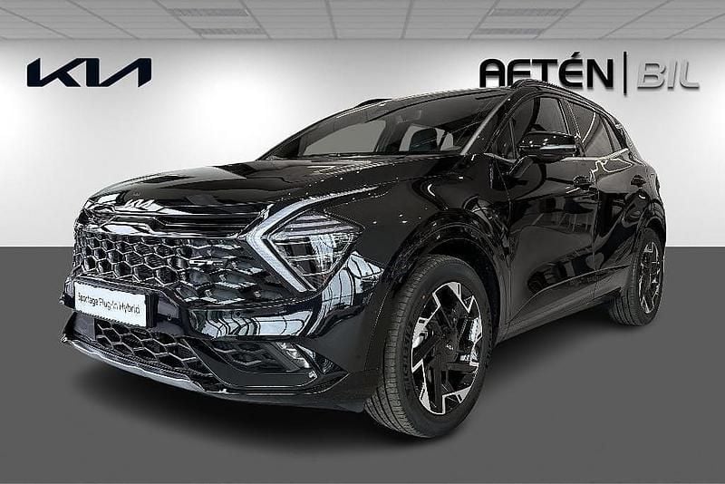 Aurora black pearl Begagnad 2025 Kia Sportage GT-Line SUV | 429 800 kr (Bra pris) - Bild 1/4