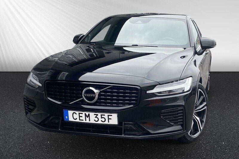 Svart Begagnad 2021 Volvo S60 R-Design Sedan | 324 400 kr (Bra pris) - Bild 1/4