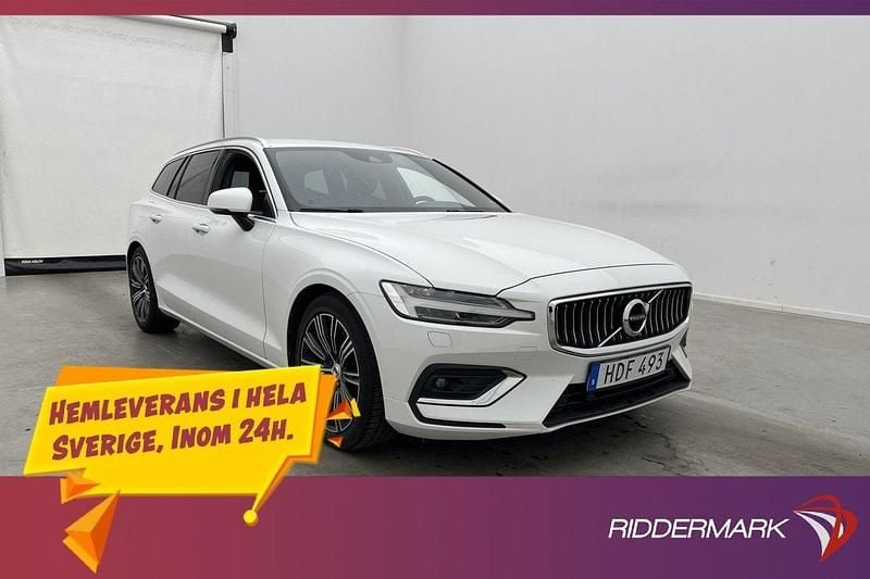 Vit Begagnad 2018 Volvo V60 Inscription Kombi | 309 800 kr (Dyr) - Bild 1/3