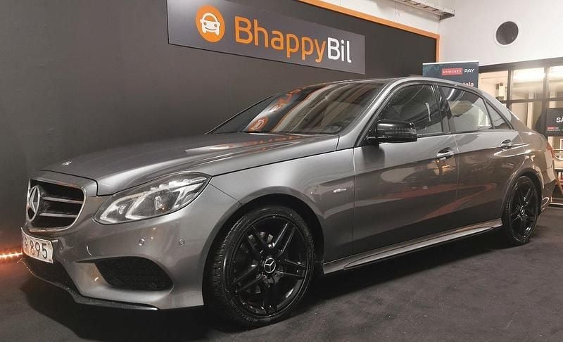 Grå Begagnad 2016 Mercedes E220 Avantgarde Sedan | 159 000 kr (Superpris) - Bild 1/4