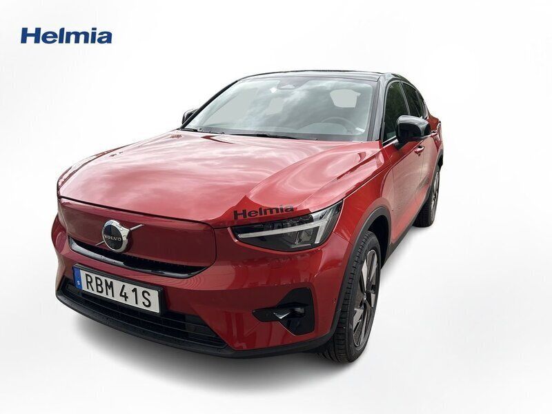 Röd Ny 2025 Volvo EC40 Performance SUV | 549 900 kr (Superpris) - Bild 1/4