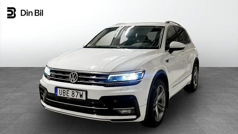 Vit Begagnad 2020 VW Tiguan Executive SUV | 329 900 kr (Marknadspris) - Bild 1/4