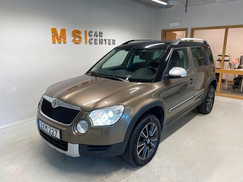 Brun Begagnad 2012 Skoda Yeti Experience SUV | 94 900 kr (Marknadspris) - Bild 1/4