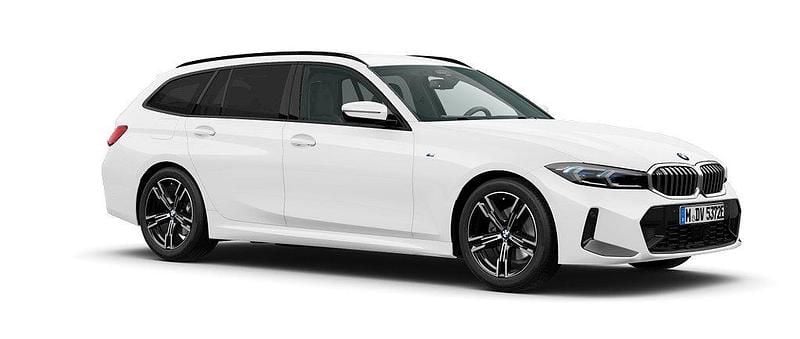 Vit Ny 2025 BMW 330e Comfort Edition Kombi | 673 300 kr (Lite dyr) - Bild 1/4