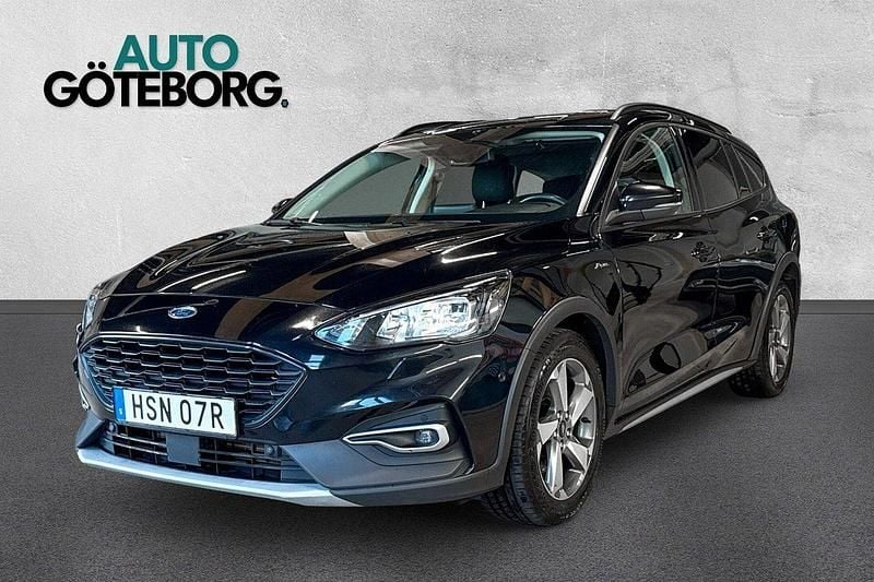 Svart Begagnad 2020 Ford Focus Active Kombi | 134 900 kr (Bra pris) - Bild 1/3