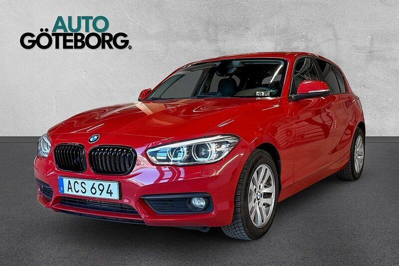 Röd (imola röd ) Begagnad 2016 BMW 118 Advantage Halvkombi | 109 500 kr (Bra pris) - Bild 1/3