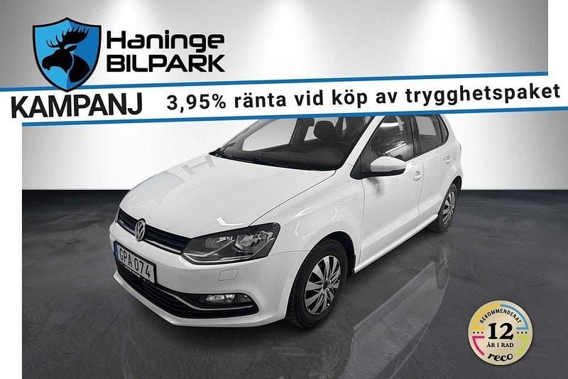 Vit Begagnad 2015 VW Polo Halvkombi | 99 995 kr (Bra pris) - Bild 1/2