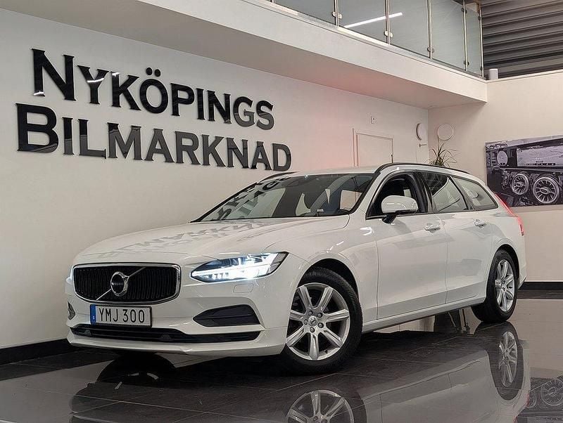 Vit Begagnad 2017 Volvo V90 Kombi | 157 900 kr (Marknadspris) - Bild 1/4