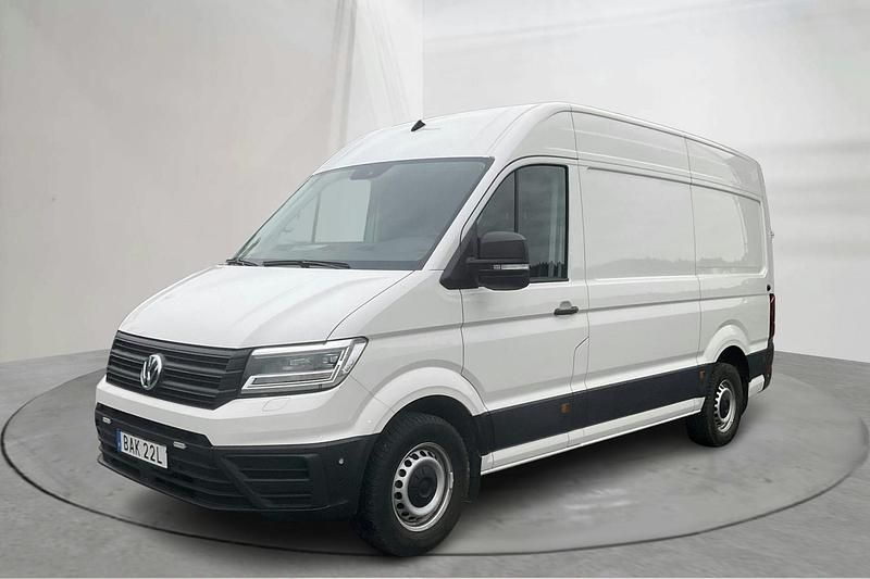 Vit Begagnad 2024 VW Crafter Van | 510 000 kr (Marknadspris) - Bild 1/4