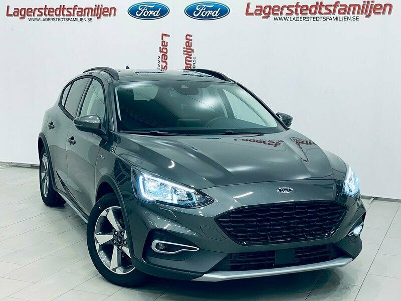Begagnad Ford Focus Active 125 HK (91 kW) 2020 Grå Halvkombi