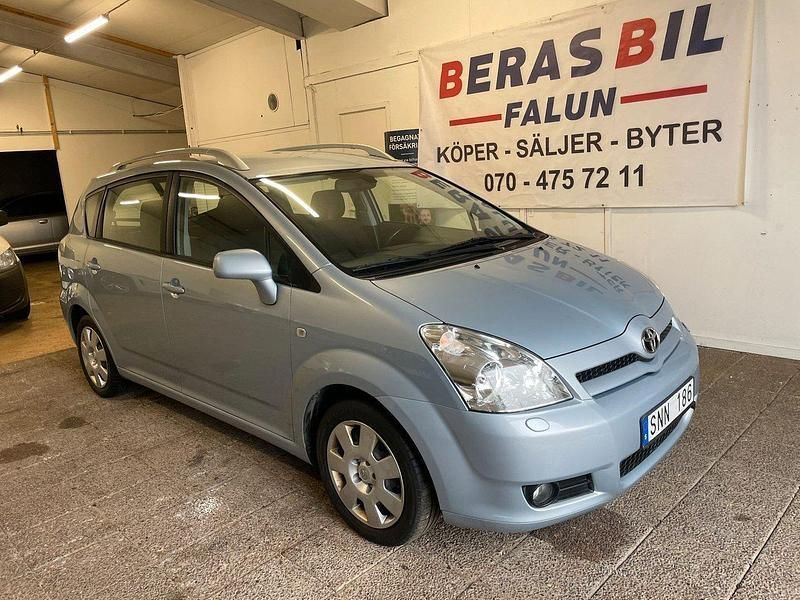 Ljusblå Begagnad 2006 Toyota Corolla Verso Minibuss | 69 900 kr (Lite dyr) - Bild 1/4