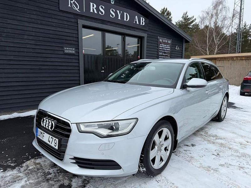 Begagnad Audi A6 Proline 177 HK (130 kW) 2013 Silver Kombi