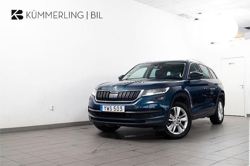 Blå Begagnad 2017 Skoda Kodiaq Business Line SUV | 239 900 kr (Bra pris) - Bild 1/4