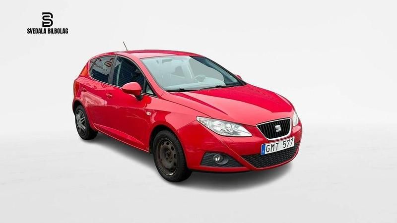 Begagnad Seat Ibiza 87 HK (63 kW) 2010 Röd