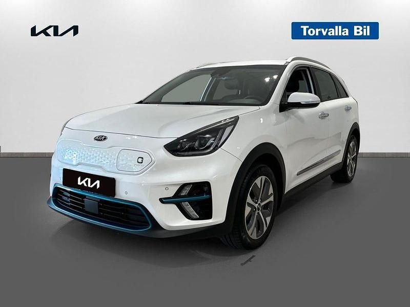 Clear white Begagnad 2021 Kia e-Niro Advance SUV | 254 900 kr (Marknadspris) - Bild 1/3