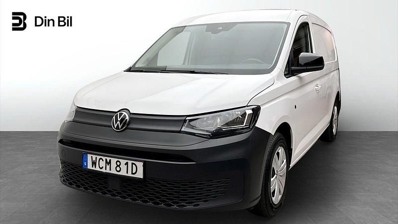 Vit (candyvit) Begagnad 2022 VW Caddy Maxi Minibuss | 259 900 kr (Superpris) - Bild 1/4