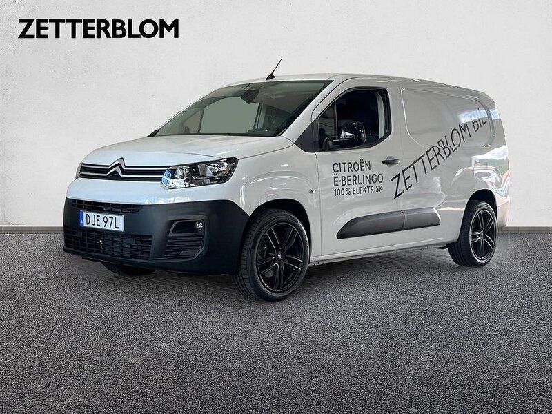 Icy white Begagnad 2023 Citroën e-Berlingo Business Class Minibuss | 449 875 kr (Dyr) - Bild 1/4