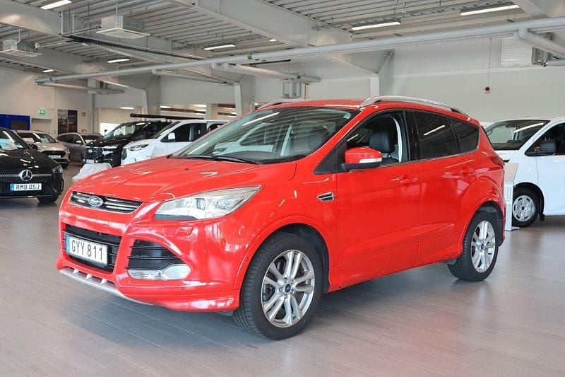 Röd Begagnad 2015 Ford Kuga Titanium X SUV | 144 800 kr (Marknadspris) - Bild 1/4