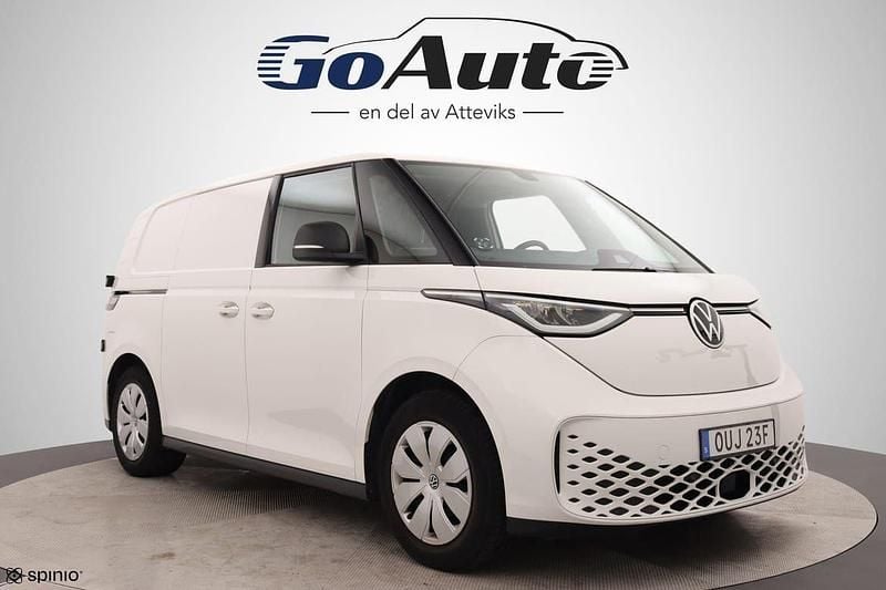 Vit Begagnad 2024 VW ID. Buzz Minibuss | 459 500 kr - Bild 1/4