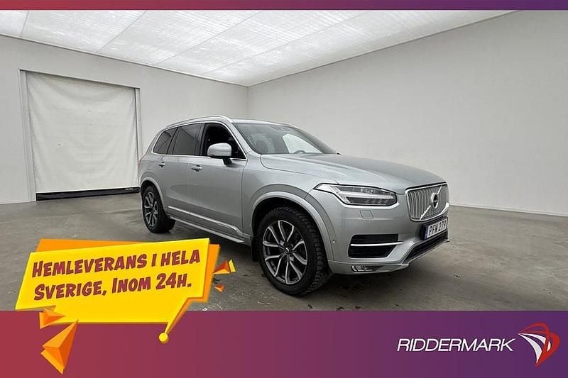 Silver Begagnad 2017 Volvo XC90 Inscription SUV | 267 800 kr (Bra pris) - Bild 1/3