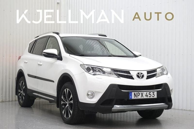 Vit Begagnad 2014 Toyota RAV4 Active SUV | 149 900 kr (Bra pris) - Bild 1/4