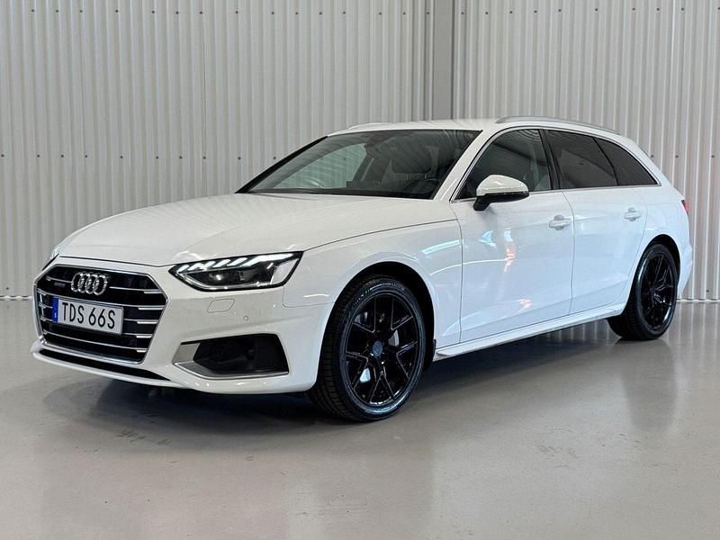 Vit Begagnad 2019 Audi A4 Comfort Kombi | 229 900 kr (Marknadspris) - Bild 1/4
